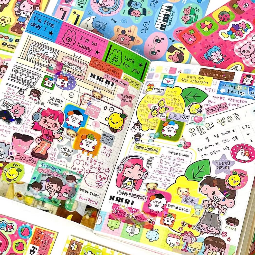 Monanbear A Lucky Lucky Day Sticker