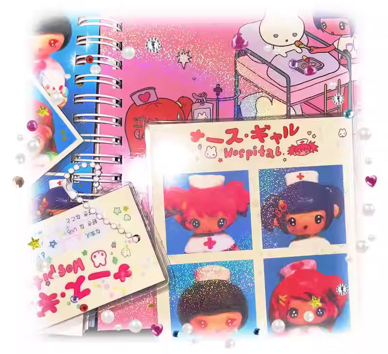 Sunonebird Sparkle Punk Nurse Bookmark