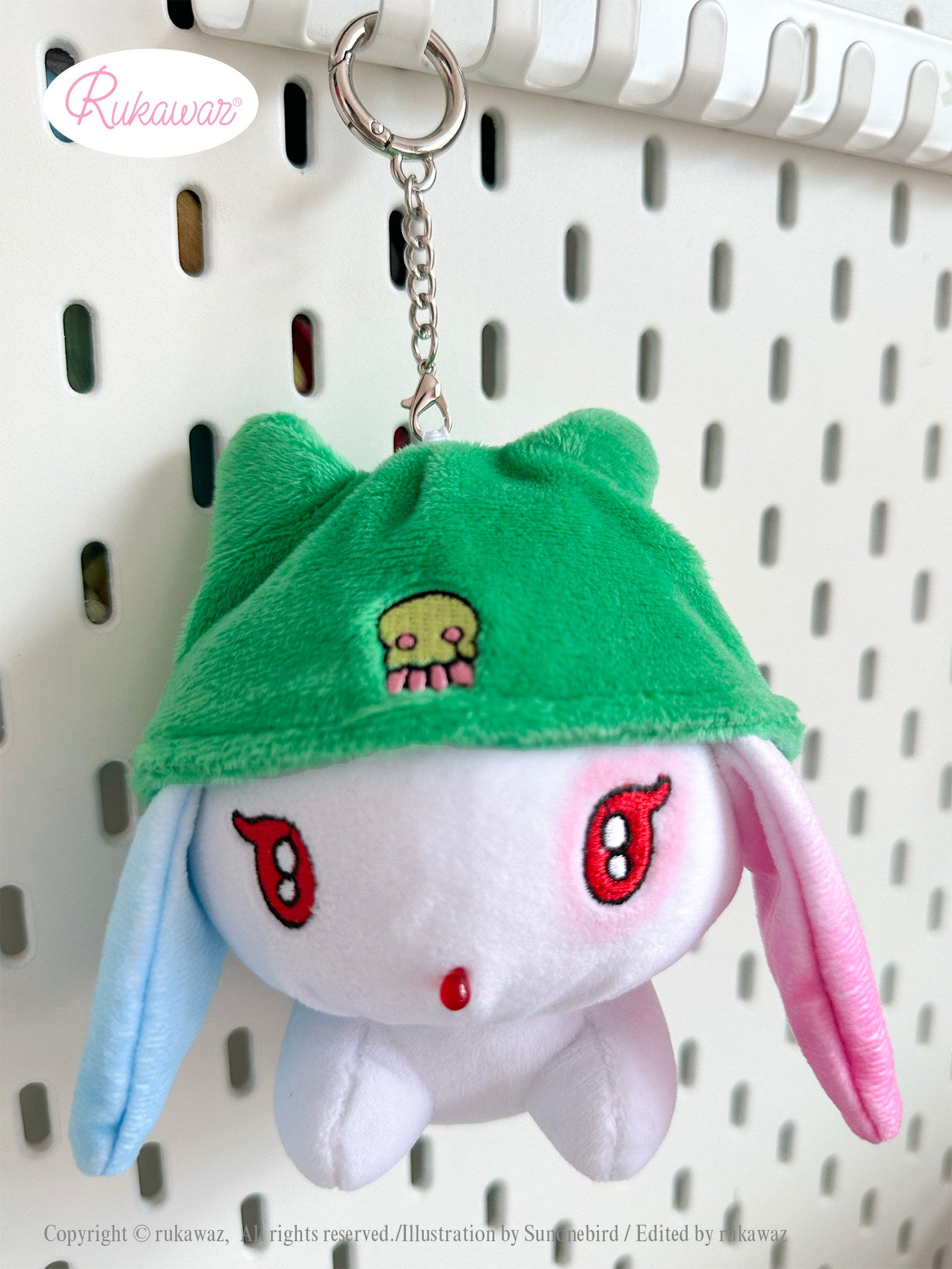 Rukawaz x Sunonebird Snow Dog Pendant