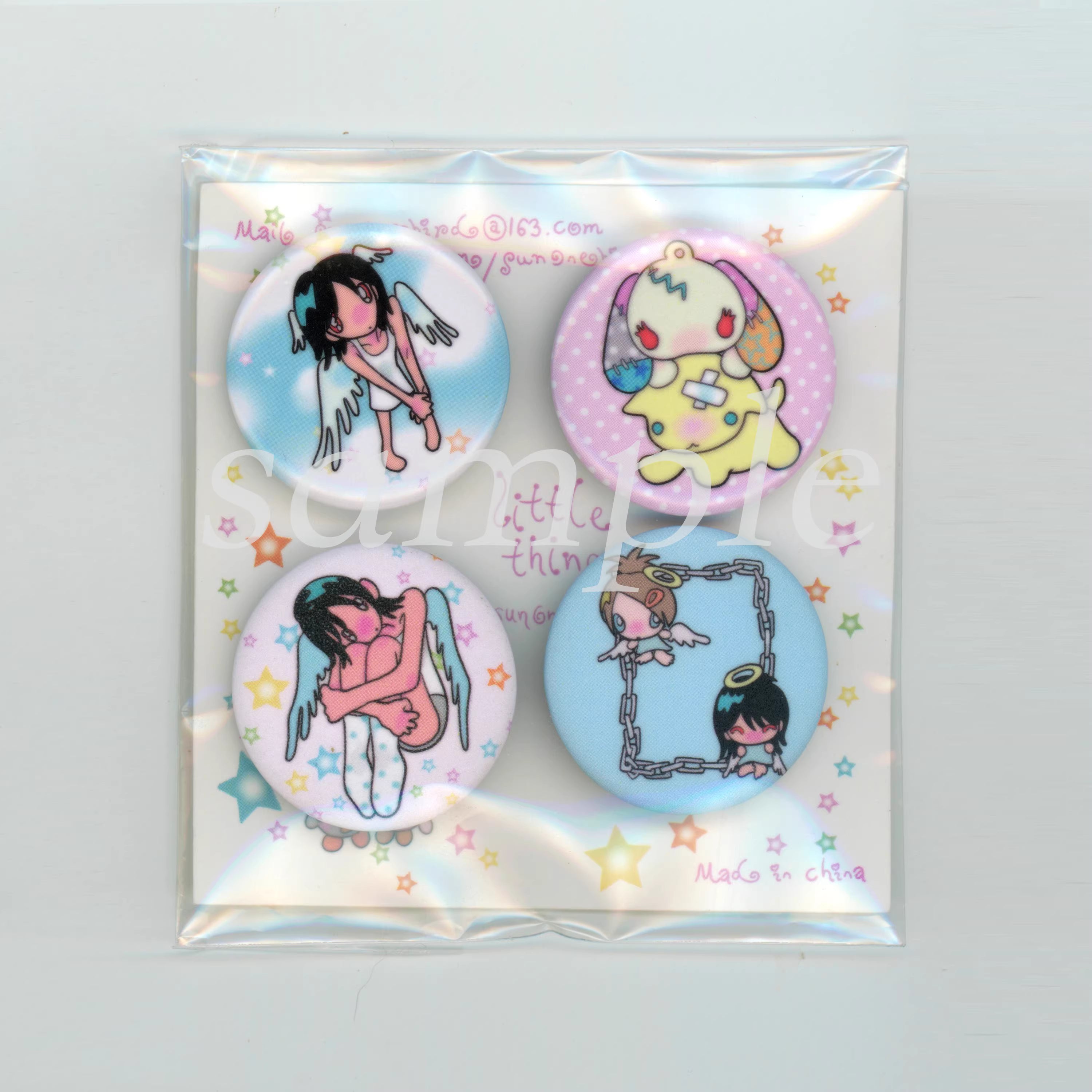 Sunonebird Little Tings Badge