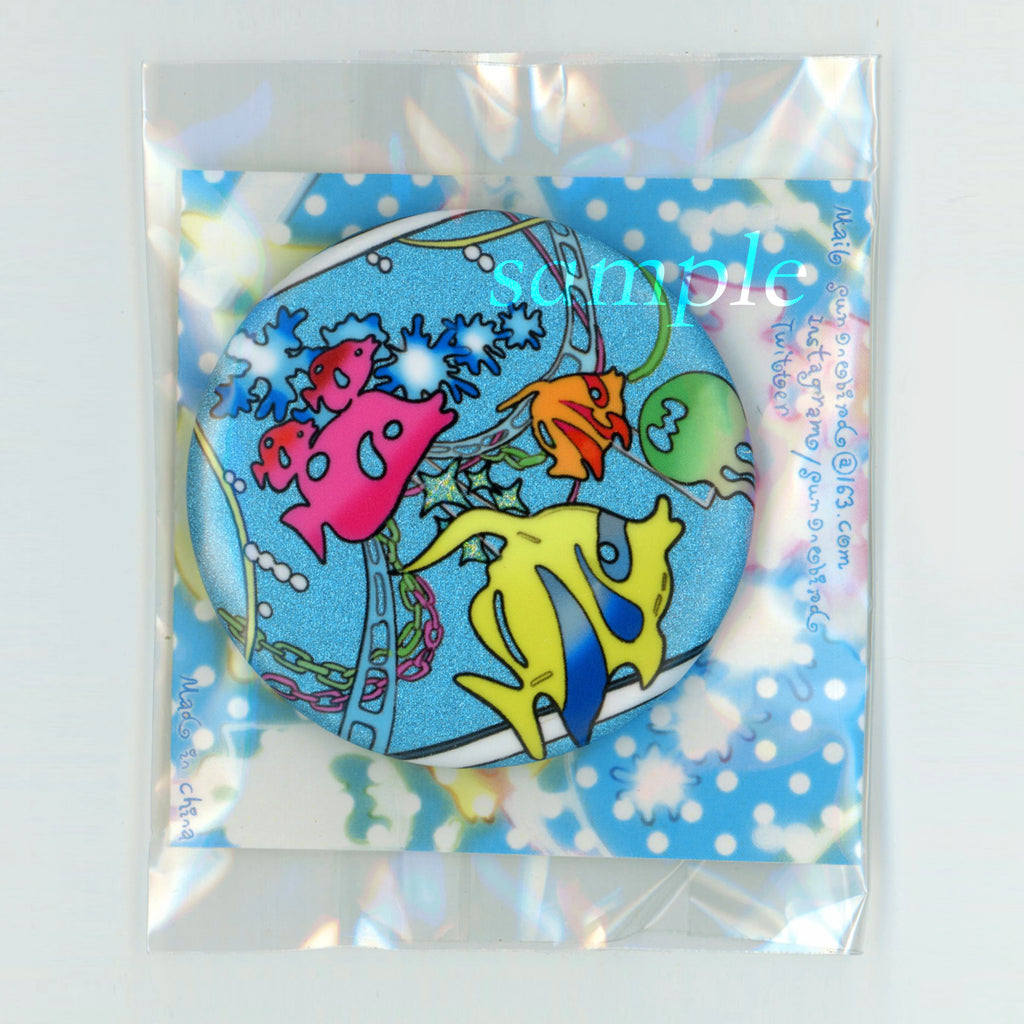Sunonebird Little Tings Badge