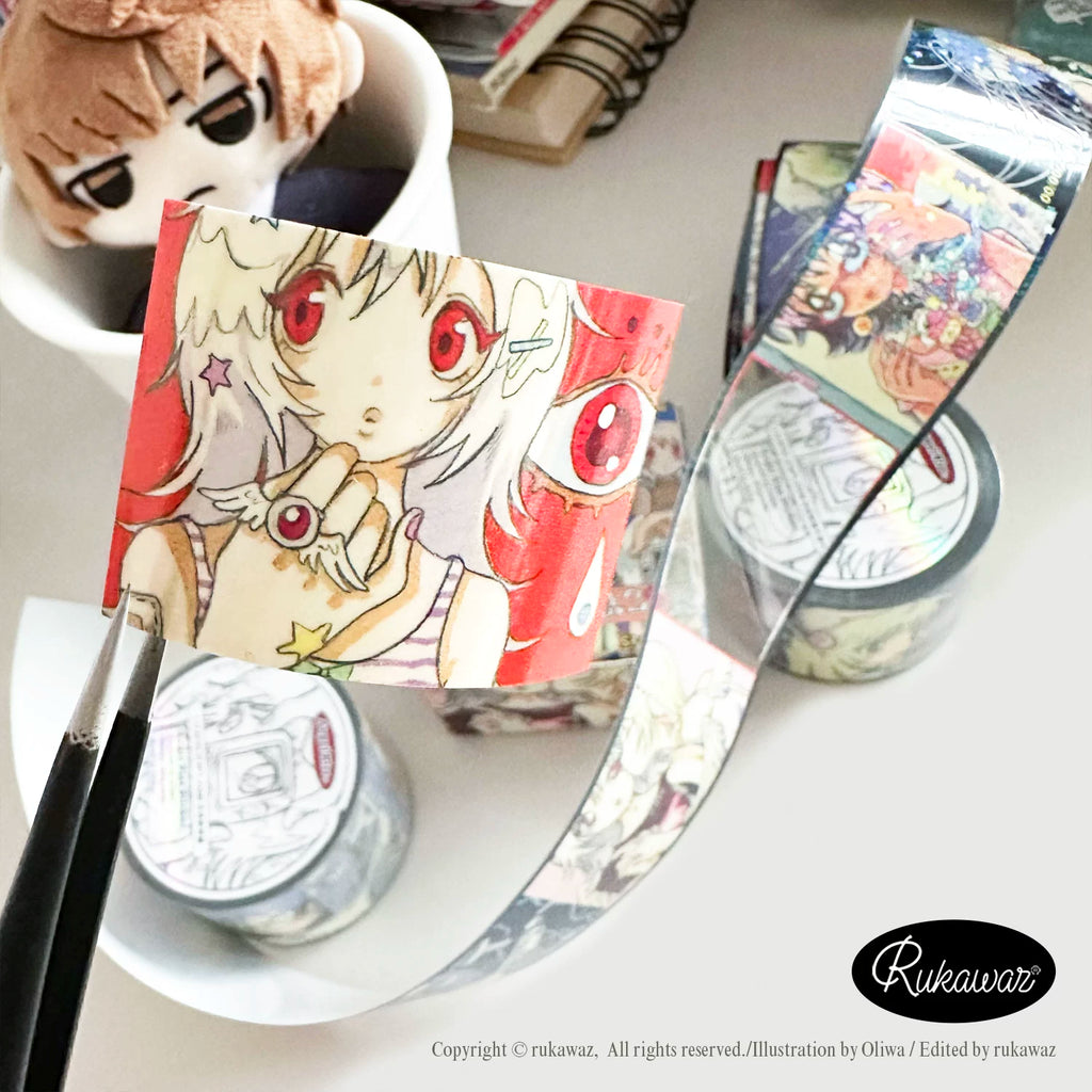 RUKAWAZ x Oliwa angelkiss Washi Tape