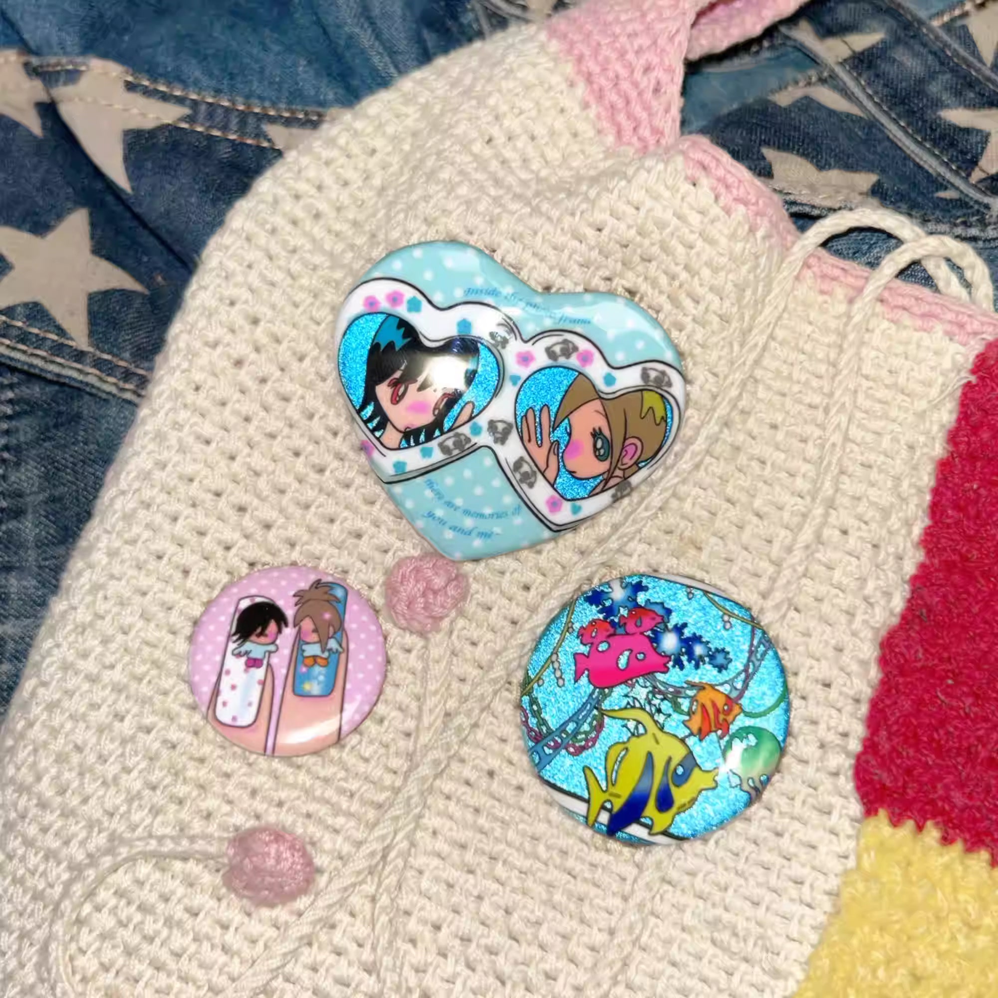 Sunonebird Little Tings Badge