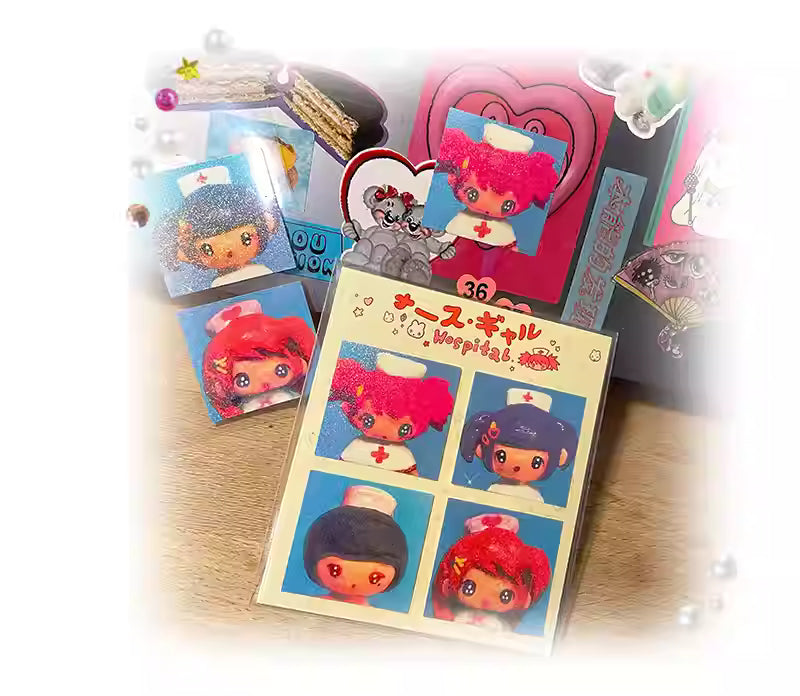 Sunonebird Sparkle Punk Nurse Bookmark