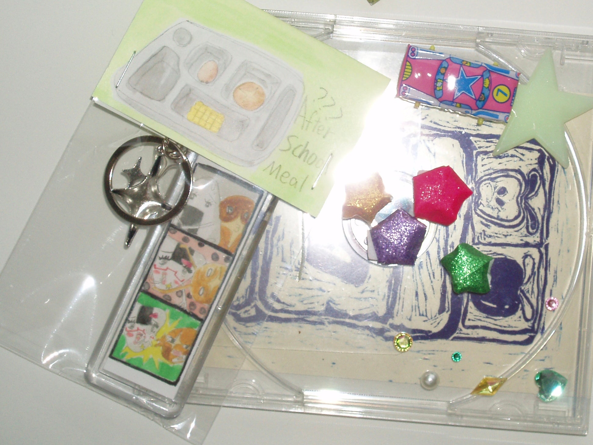 P.P. Mint After School Meal Keychain series