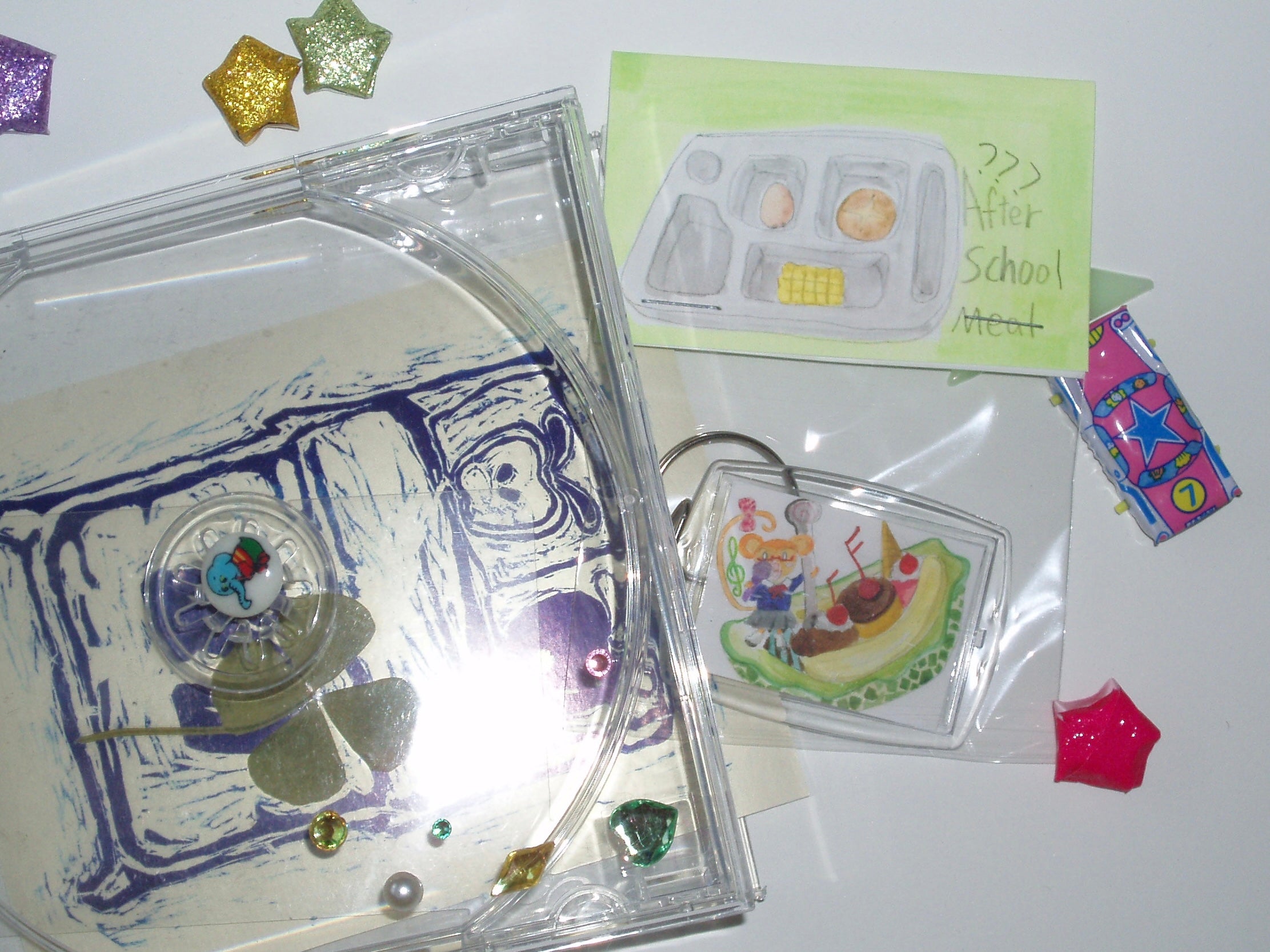 P.P. Mint After School Meal Keychain series
