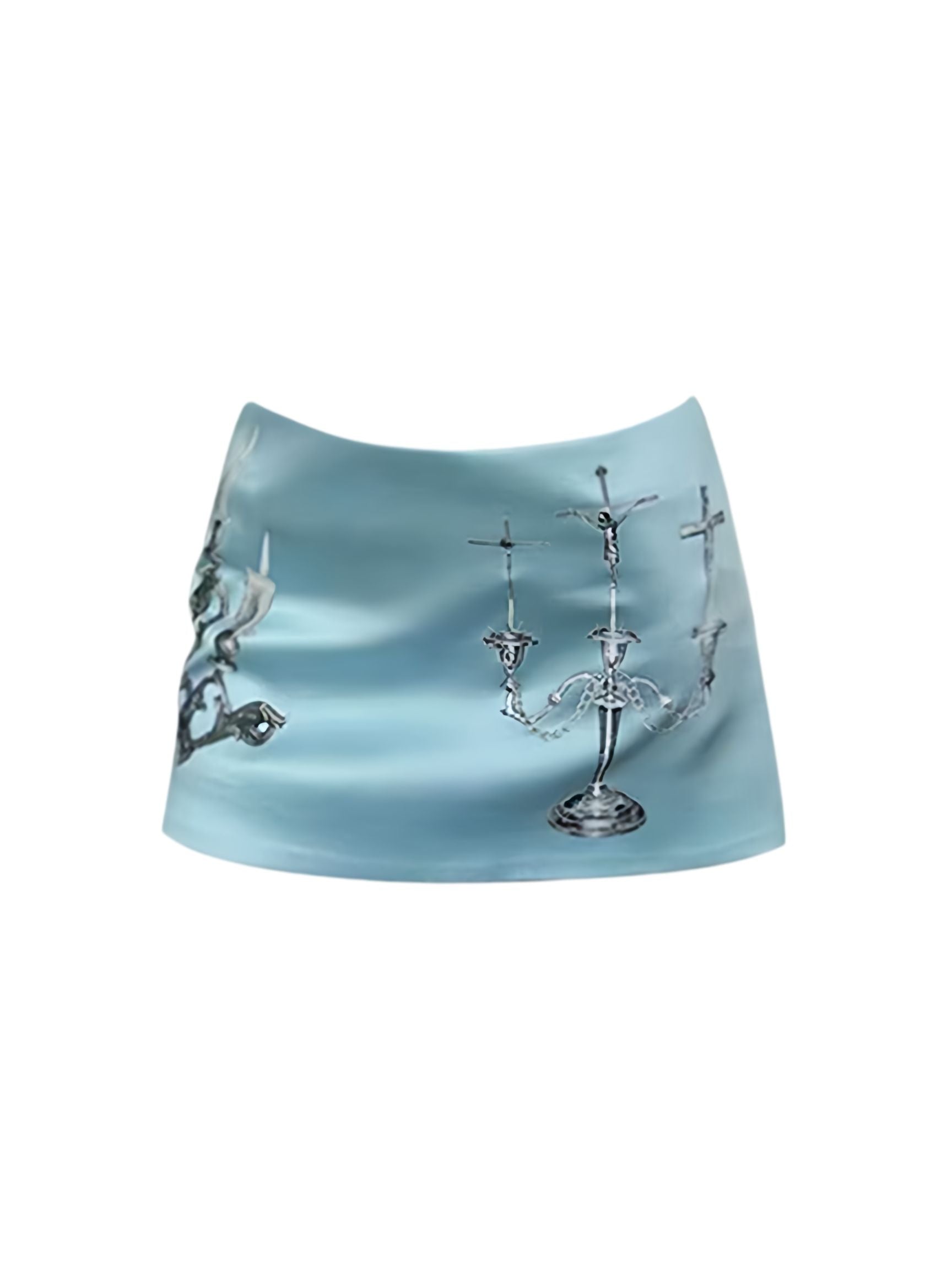 Pearl Blue Candelabra Dress