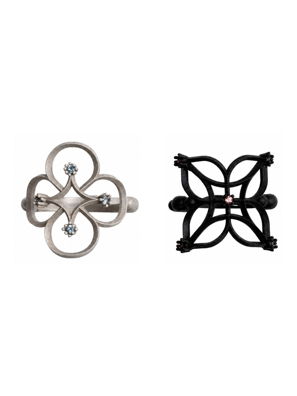 Floral Outline Ring