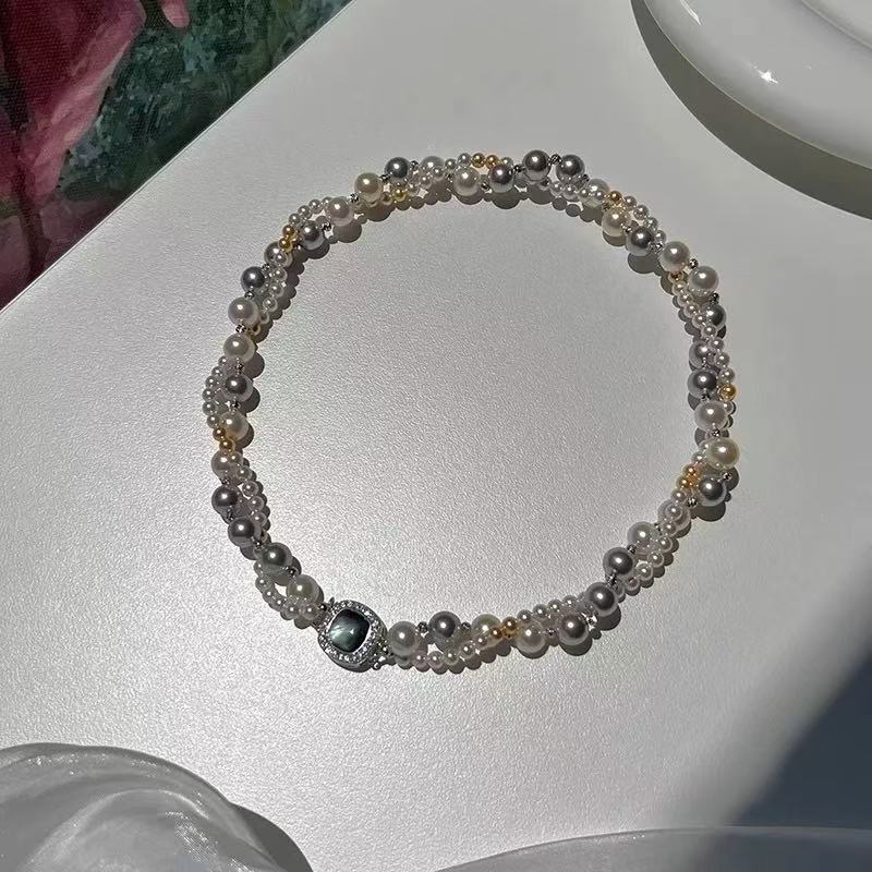 Dance Weliedon Eclipse Gem Beaded Choker