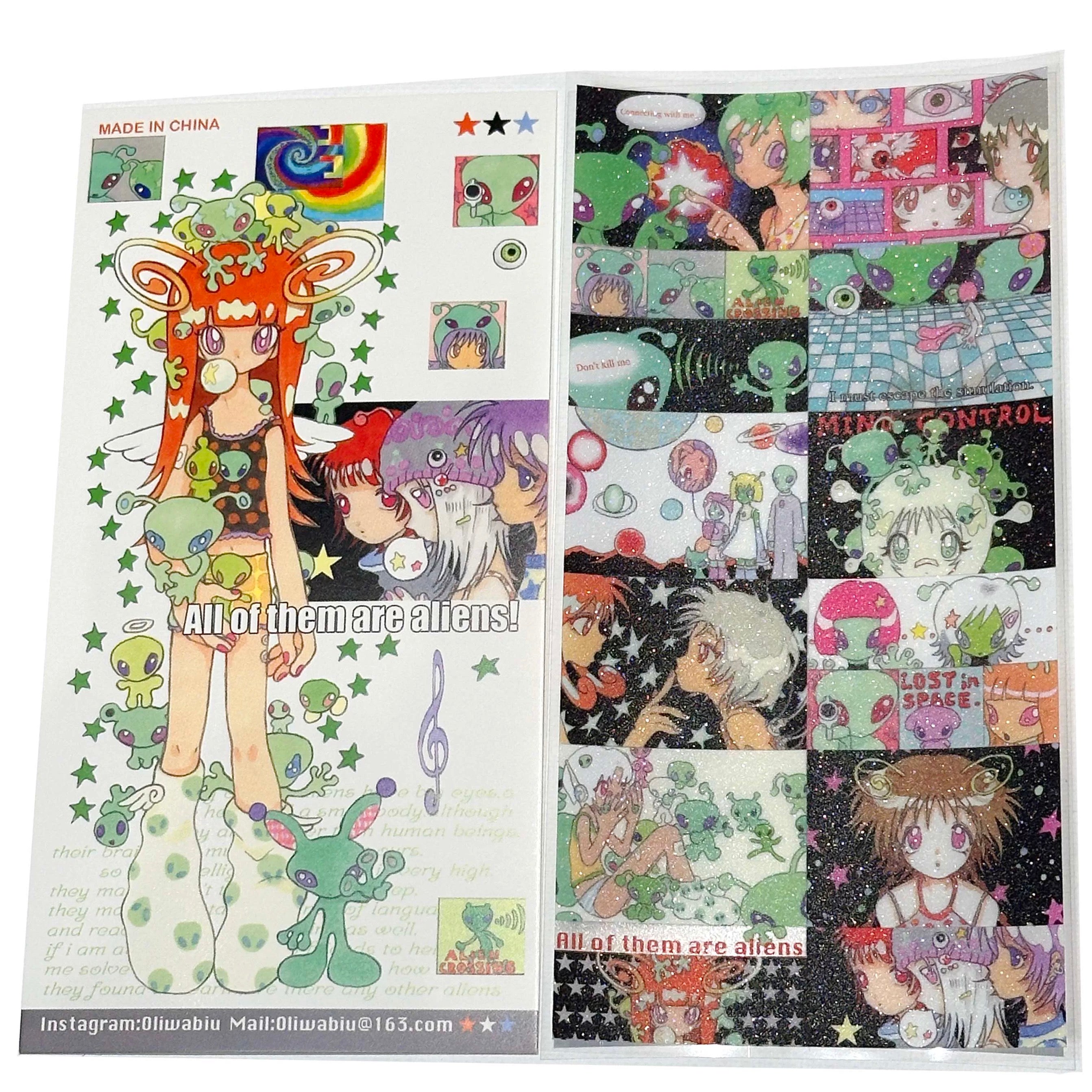 Oliwa All Of Them Are Aliens Sticker