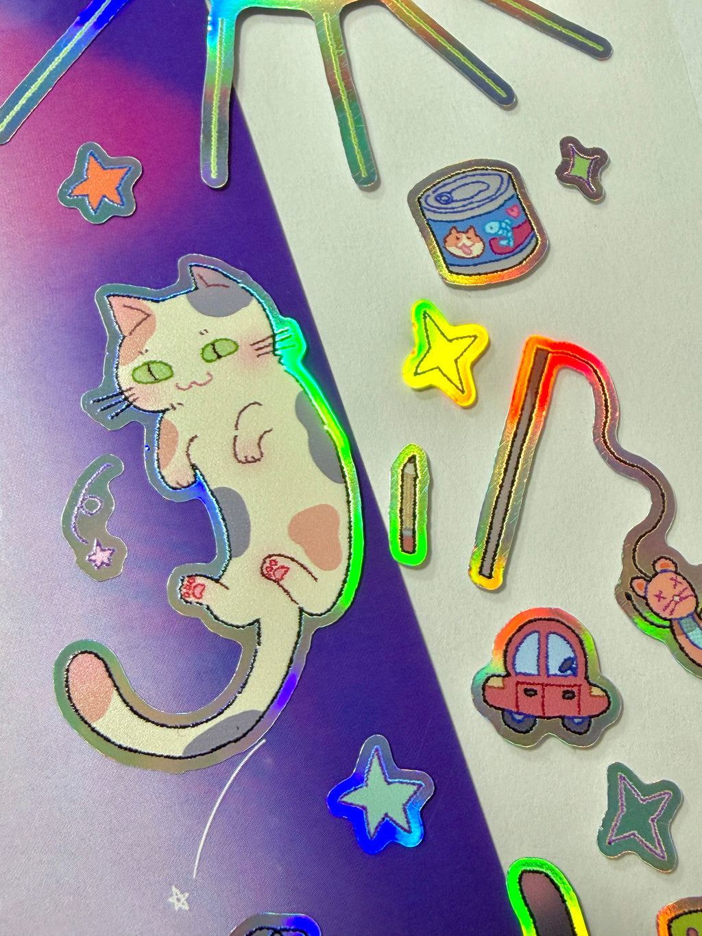 Xizi Alien cat sticker