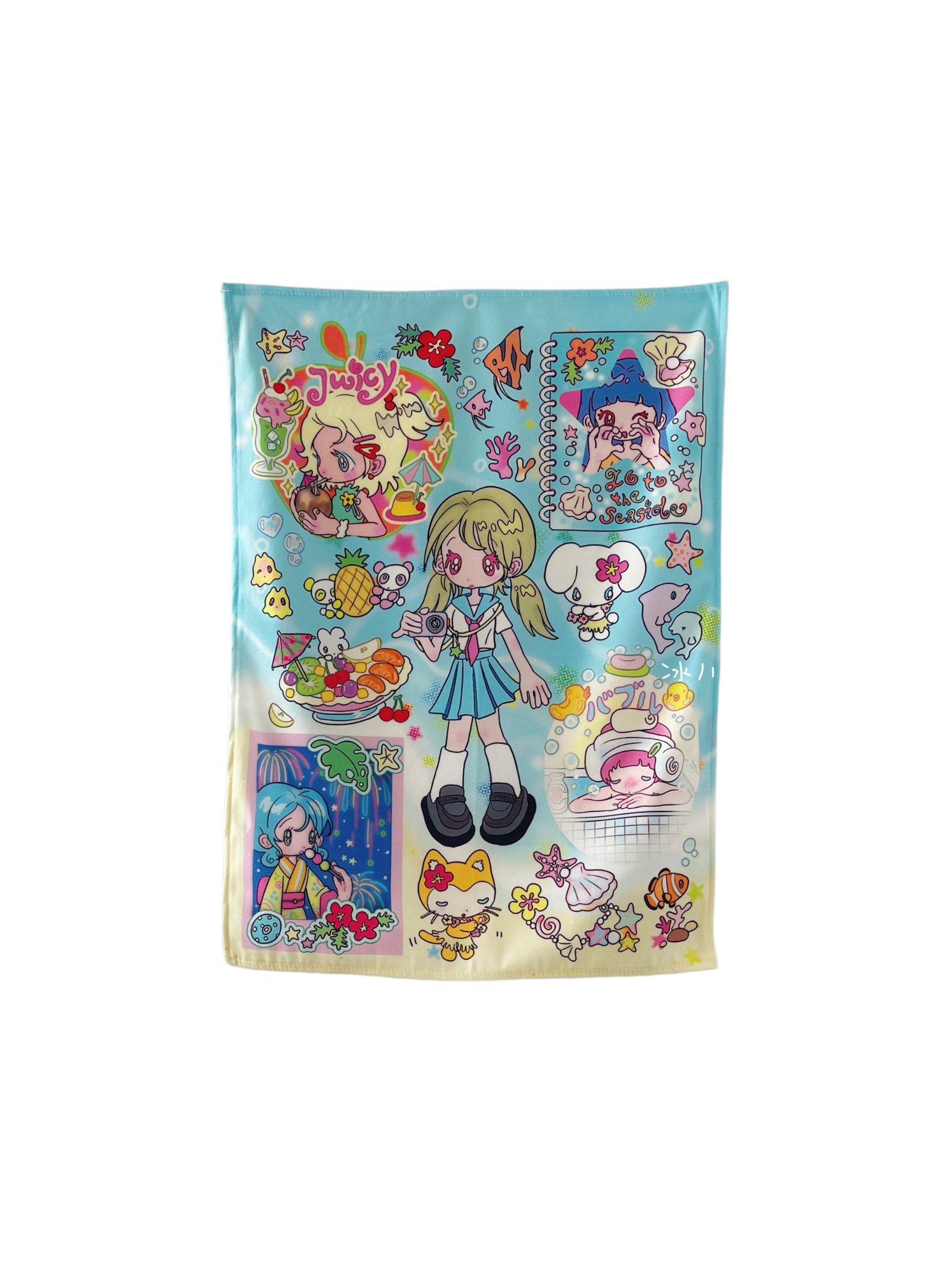 Glacier Forest Isle x sunonebird Go to Beach Tapestry