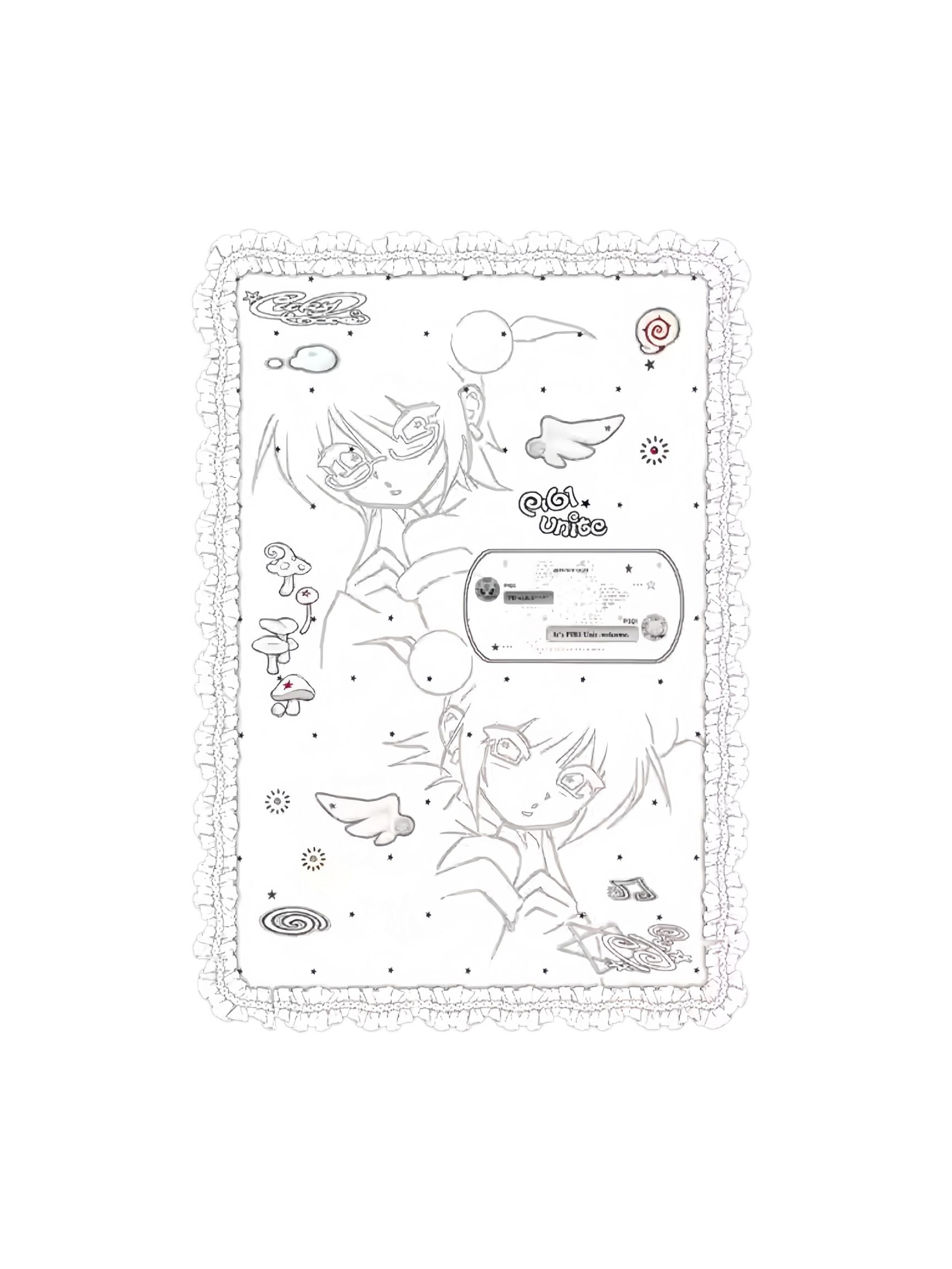 pickybone Supernova Round Tapestry