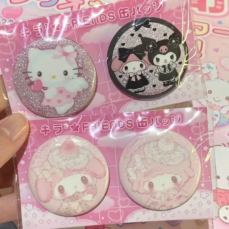 Sparkle Sanrio Badge