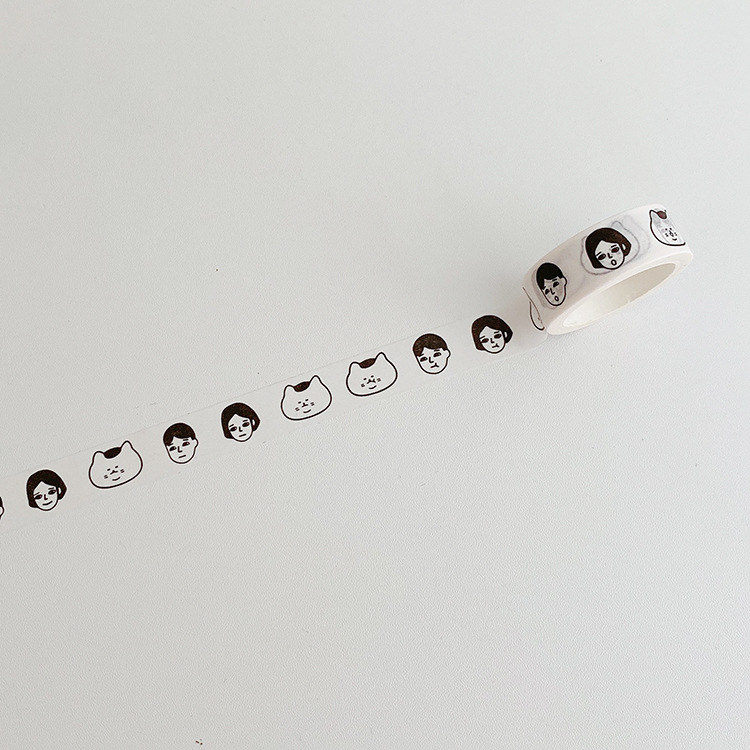 Cozy Faces Series Masking Tape Series