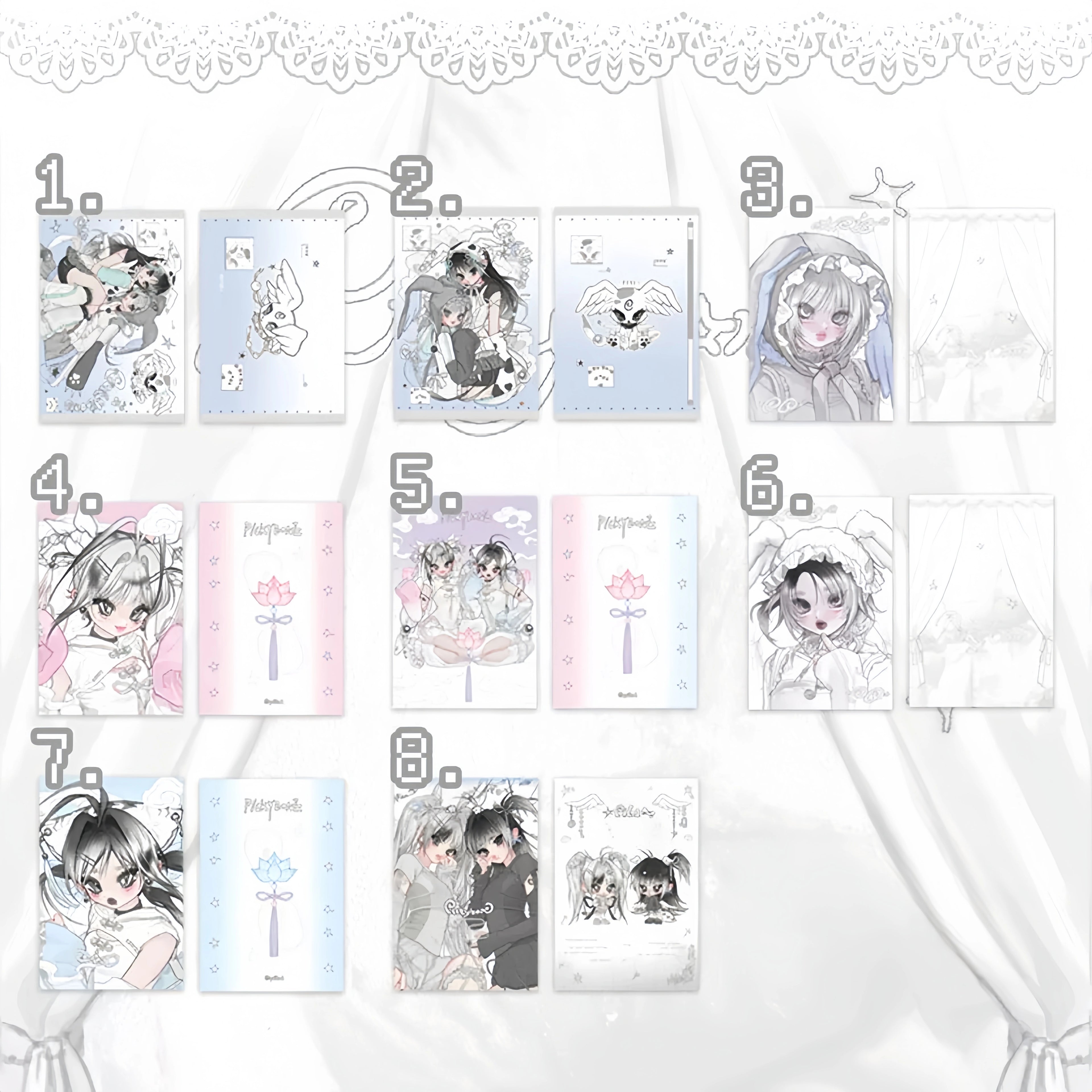 Pickybone Card Blind Bag